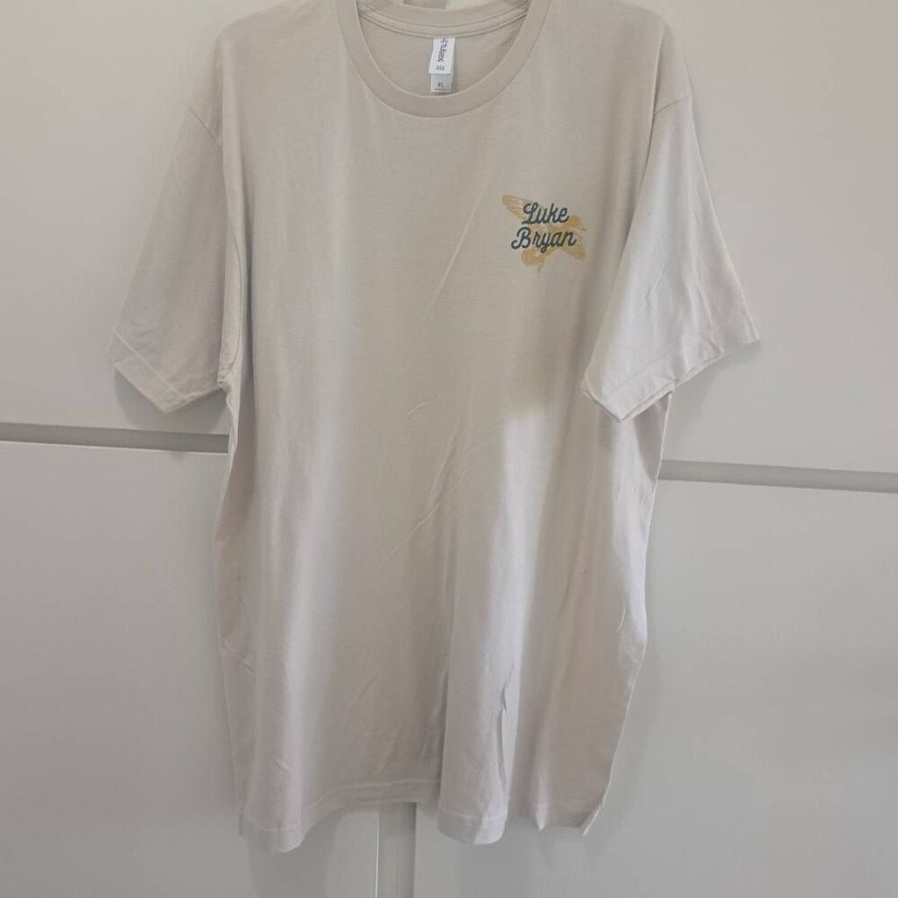 Luke Bryan "Mind of a Country Boy" Beige Duck T-Shirt, 2024 Tour, NWOT, Sz. XL